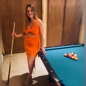 ZARA LIMITED EDITION Knit Dress w Cut Out